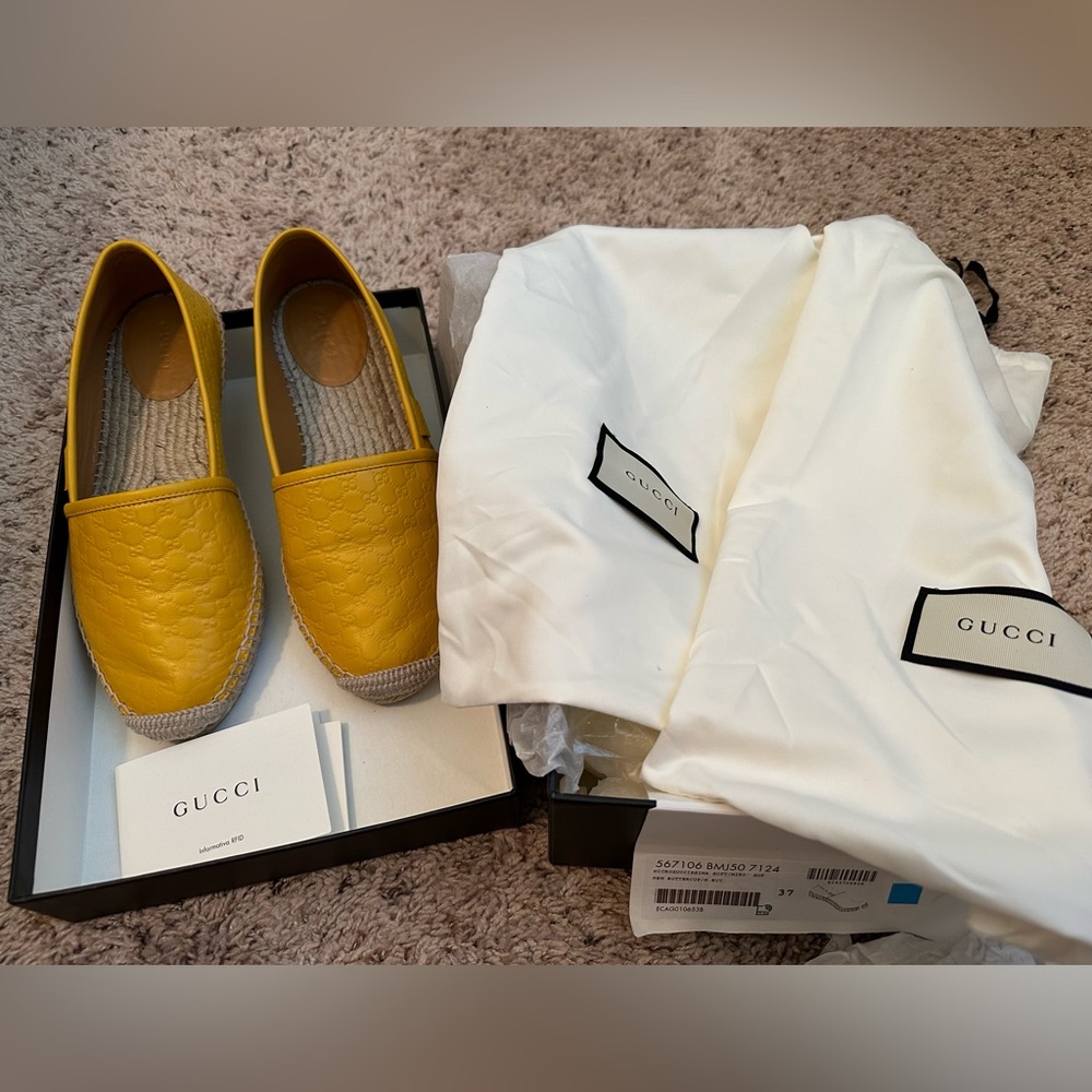 Pre-owned Gucci Espadrilles size 37